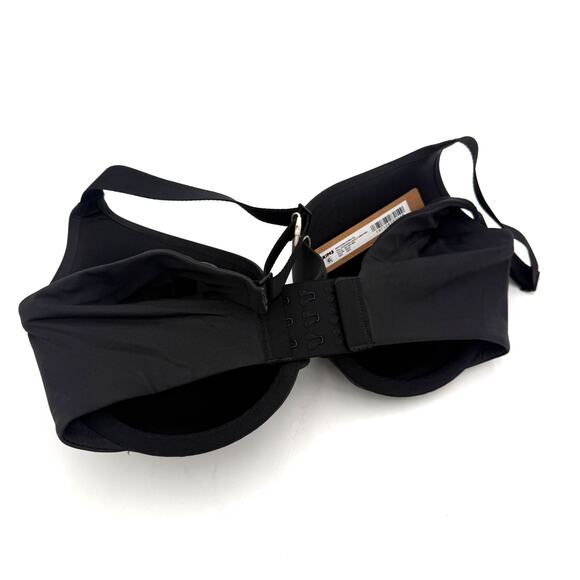 Skims Smoothing Intimates Full Coverage Lightly Lined Bra Black Onyx NWT 32DD - Picture 3 of 4